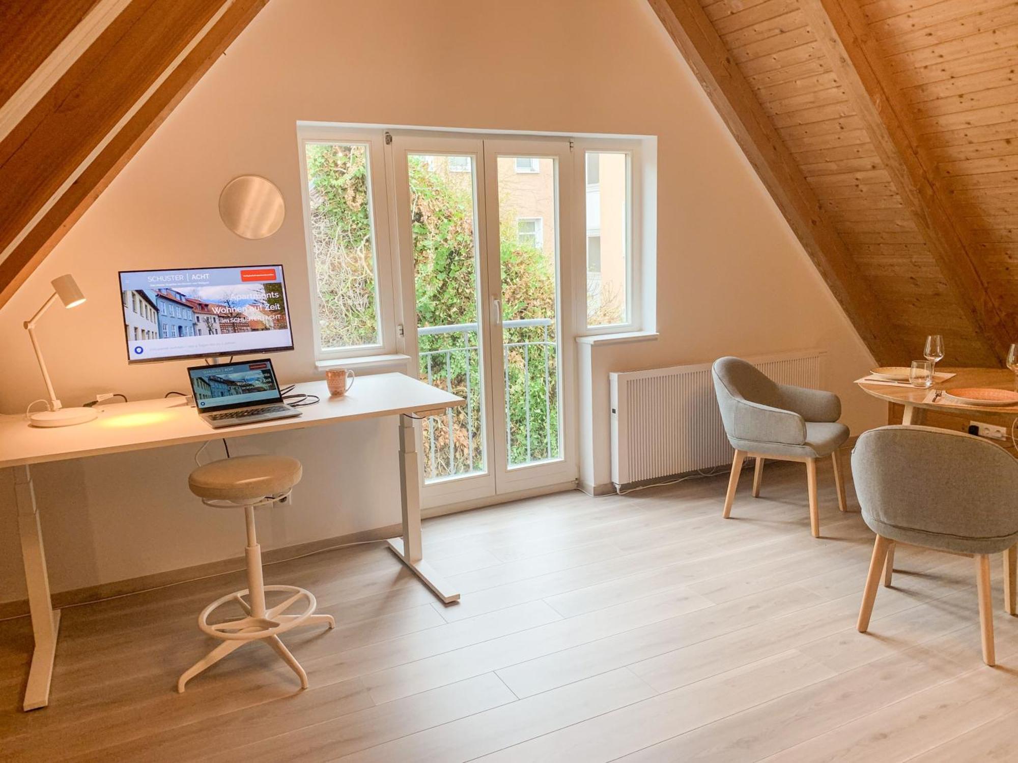 Business-Apartments Im Schuster-Acht Wolgast Eksteriør billede