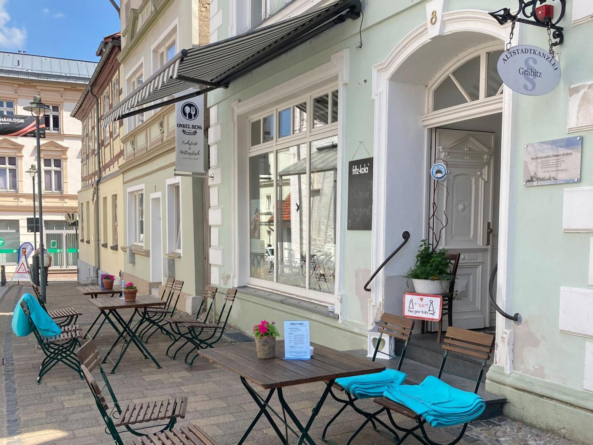 Business-Apartments Im Schuster-Acht Wolgast Eksteriør billede